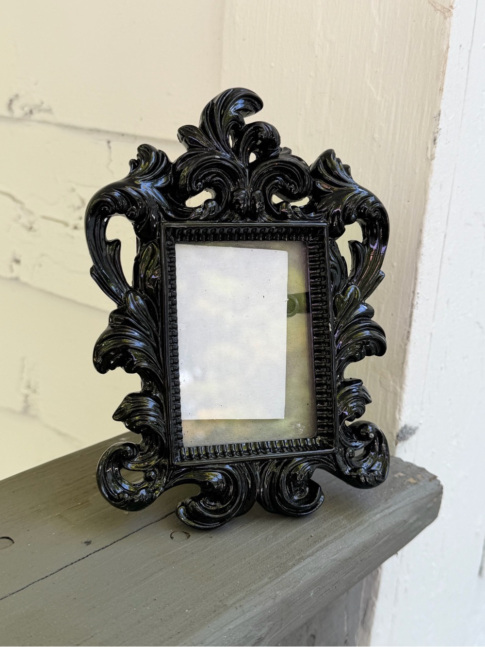 Ornate Black Decorative Photo Frame - Classic Home Accents Gothic Victorian